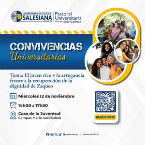 Afiche de las Convivencias Universitarias 